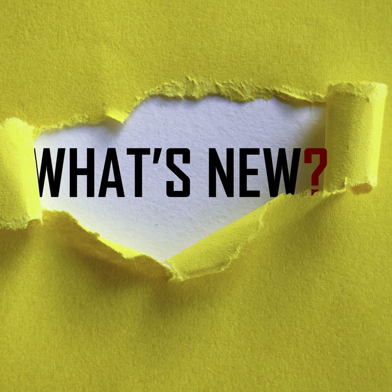 What's New? Message Revealed Under Ripped Yellow Paper